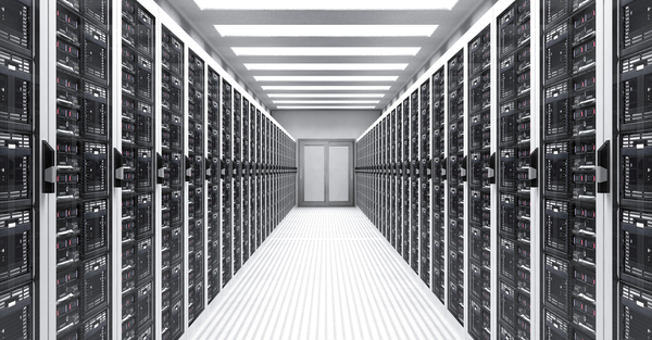 데이터센터 서버 룸. (출처=인피니언 테크놀로지)