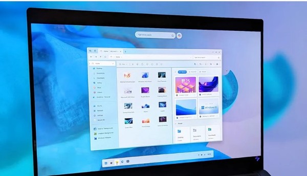 한 디자이너가 미리 만들어본 윈도우12 브라우저. (출처=YouTube AR 4789, 윈도우센트럴)