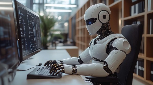 AI 챗봇을 시사하는 이미지. (출처=픽사베이)