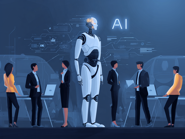 로봇, 금융, 교육 등 다양한 산업에서 인공지능(AI)이 채용과 인사 업무에 직접 활용되는 사례가 늘고 있다. 사진은 본문과 직접 관련은 없음.(사진:미드저니)