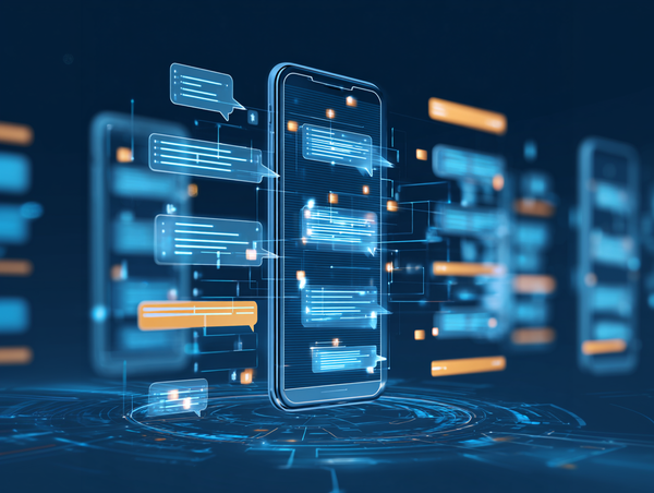 아이폰에서 드디어 RCS(Rich Communication Services)를 쓸 수 있게 됐다. 사진은 본문과 직접 관련은 없음.(사진:미드저니)