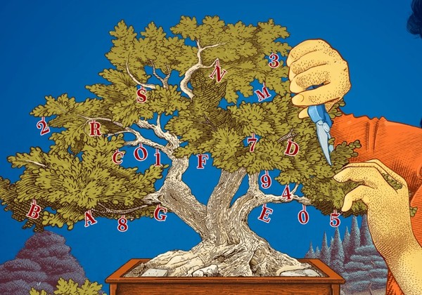 얀 르쿤의 '가지치기'를 시사하는 이미지. (출처=퀀타매거진)