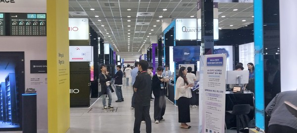 '2025 국제인공지능대전' 모습으로 본문과는 직접 관련이 없음. (사진=애플경제)