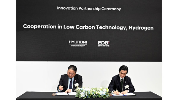 현대자동차그룹이 최근 싱가포르 경제개발청(EDB)과 함께 수소 중심 저탄소 기술 개발을 위한 협력에 나섰다.(사진:현대자동차그룹)
