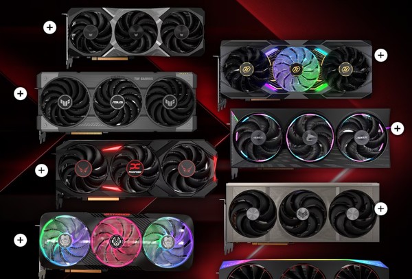 AMD의 최신 RDNA 4 아키텍처의 라데온 9000 시리즈. 최근 이들 신제품 출시를 계기로 라데온 5000이나 6000 등 구 버전의 제품 지원을 중단키로 했다가 다시 번복하는 소동이 일었다. (이미지=AMD)