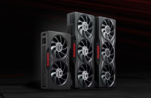 RDNA2 아키텍처의 라데온 6000 시리즈 이미지. (출처=AMD)