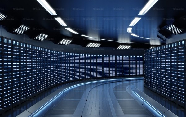 데이터센터 서버룸 전경. (출처=언스플래쉬)
