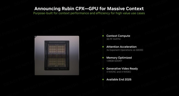 엔비디아의 루빈 CPX 렉 스케일 솔루션. (출처=엔비디아)