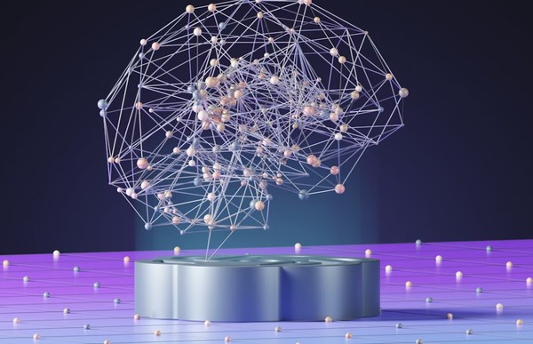 AI 신경망 이미지.