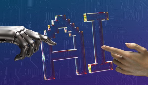 AI 작동 방식을 시사하는 이미지.