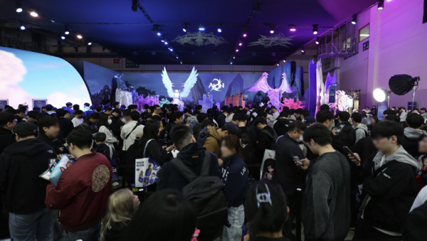 지스타 2025에서 엔씨소프트 부스 모습.(사진:엔씨소프트)