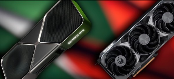  AI인프라의 핵심이라고 할 엔비디아(왼쪽)와 AMD 칩. (출처=익스트림테크) 