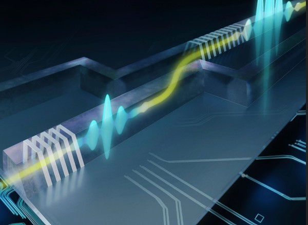 광네트워크 칩 이미지. (출처=로이터통신)