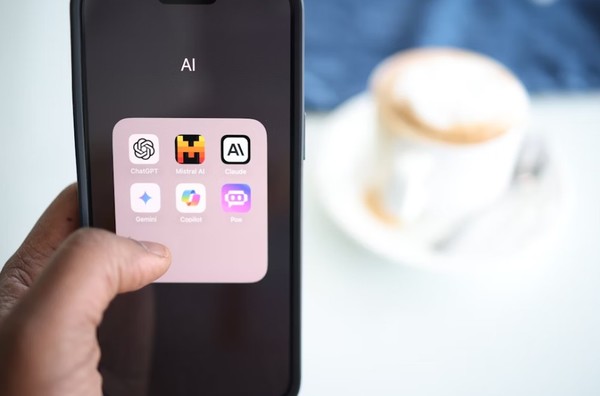 AI모델 앱 화면. (출처=언ㅅ플레쉬)